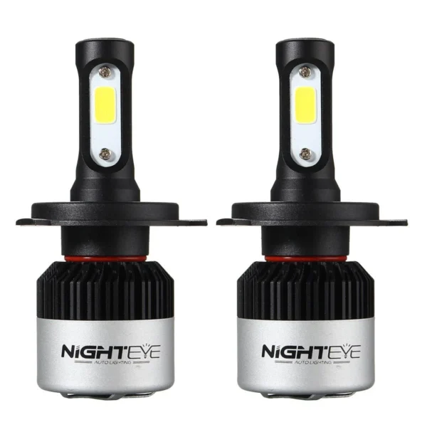 ORIGINAL NIGHTEYE  LED Headlight Bulb for Car and Bike White, 72W, 2 Bulbs - 9000 Lumens ULTRA BRIGHT - Image 5